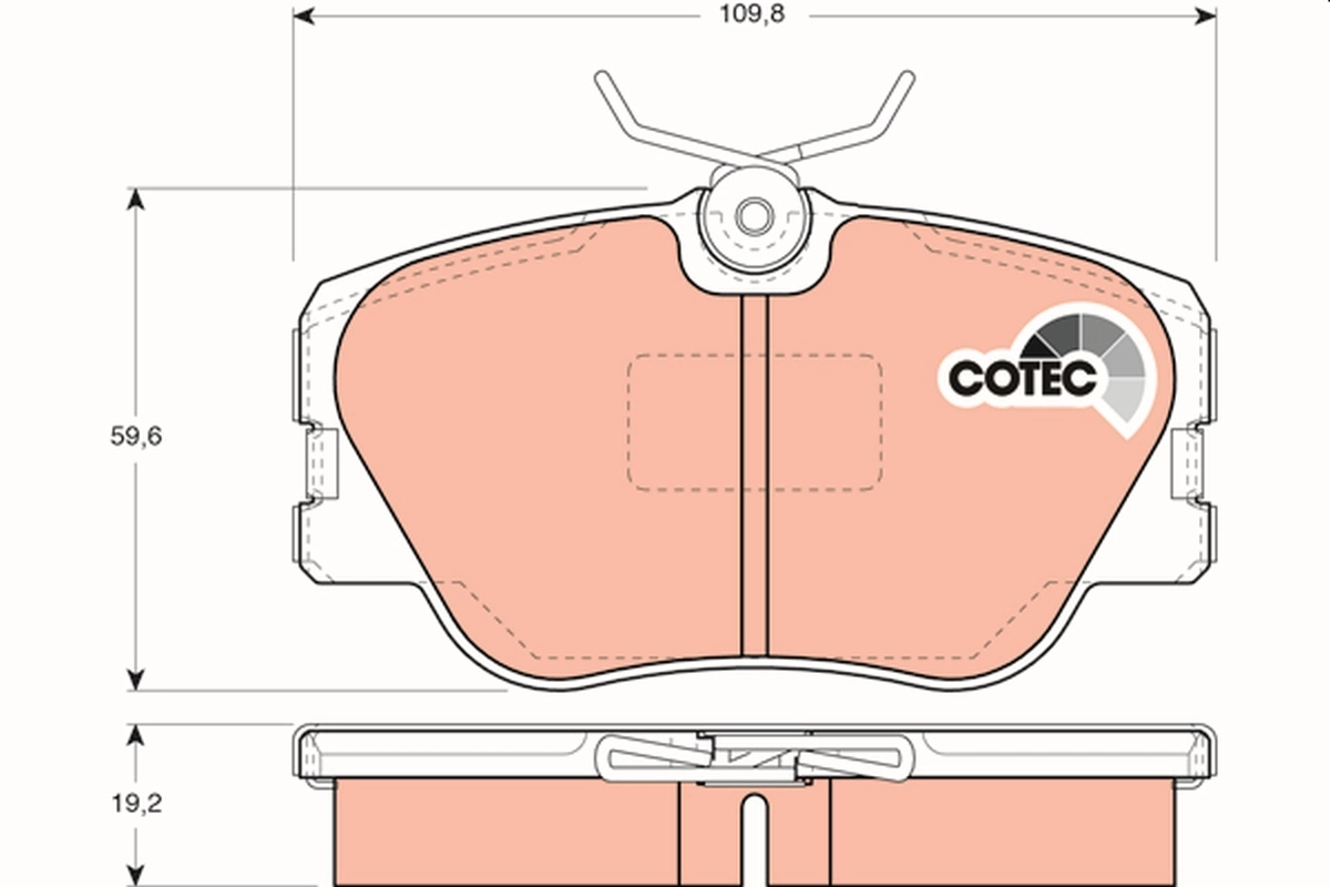 Compre Sapatas do freio dianteiras de disco Mercedes C 
