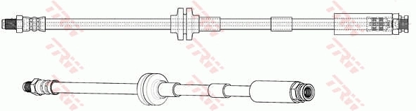 Купить Шланг тормозной передний Рено Твинго I C06