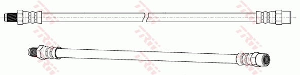 Тормозной шланг задний Goodrem RM8106 цена, от 3.60 USD