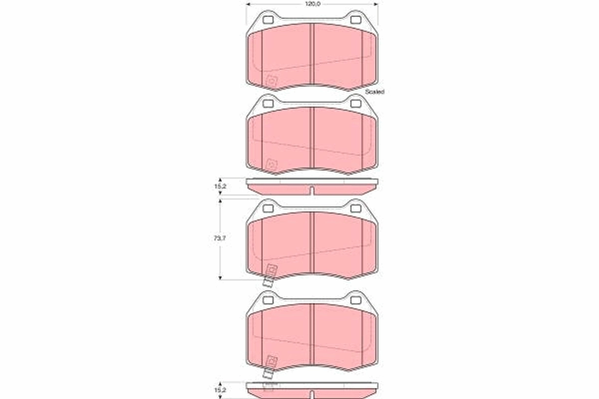 Колодки Ford 5151249 цена, от 36.56 USD