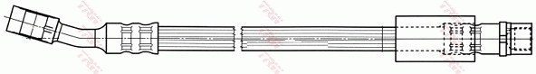 Шланг тормозной передний K&K FT2834 цена, от 5.59 USD