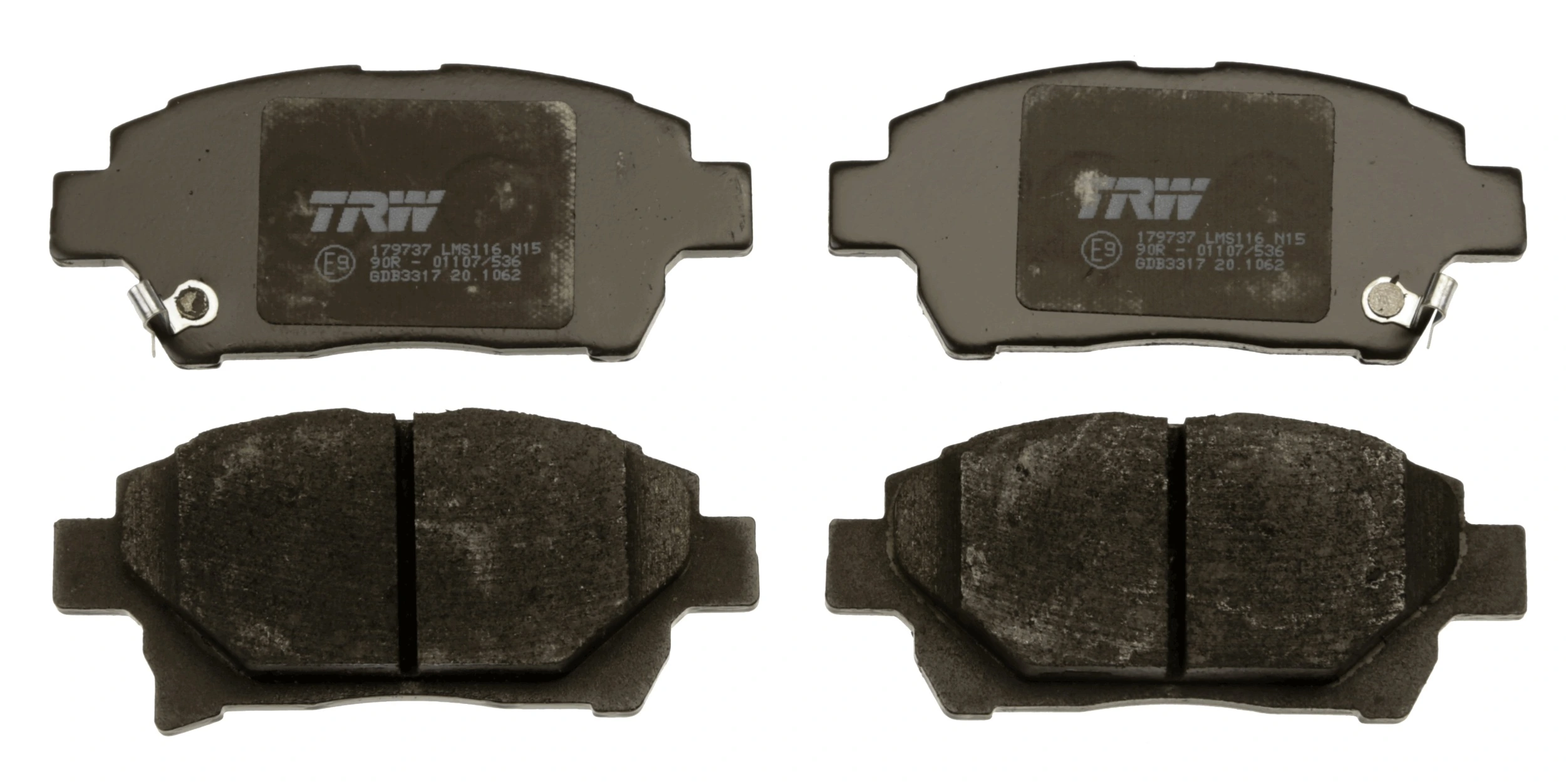 GDB3317 TRW Колодки передние