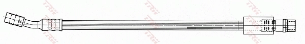 PHD672 TRW Гибкая тормозная трубка передняя