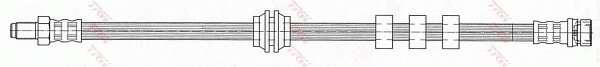 Шланг тормозной передний DP Group BS4309 цена, от 8.05 USD