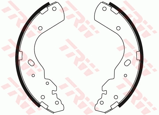 Тормоза рабочие задние ножные и тормозные барабаны TRW GS8443 цена, от 56.18 USD