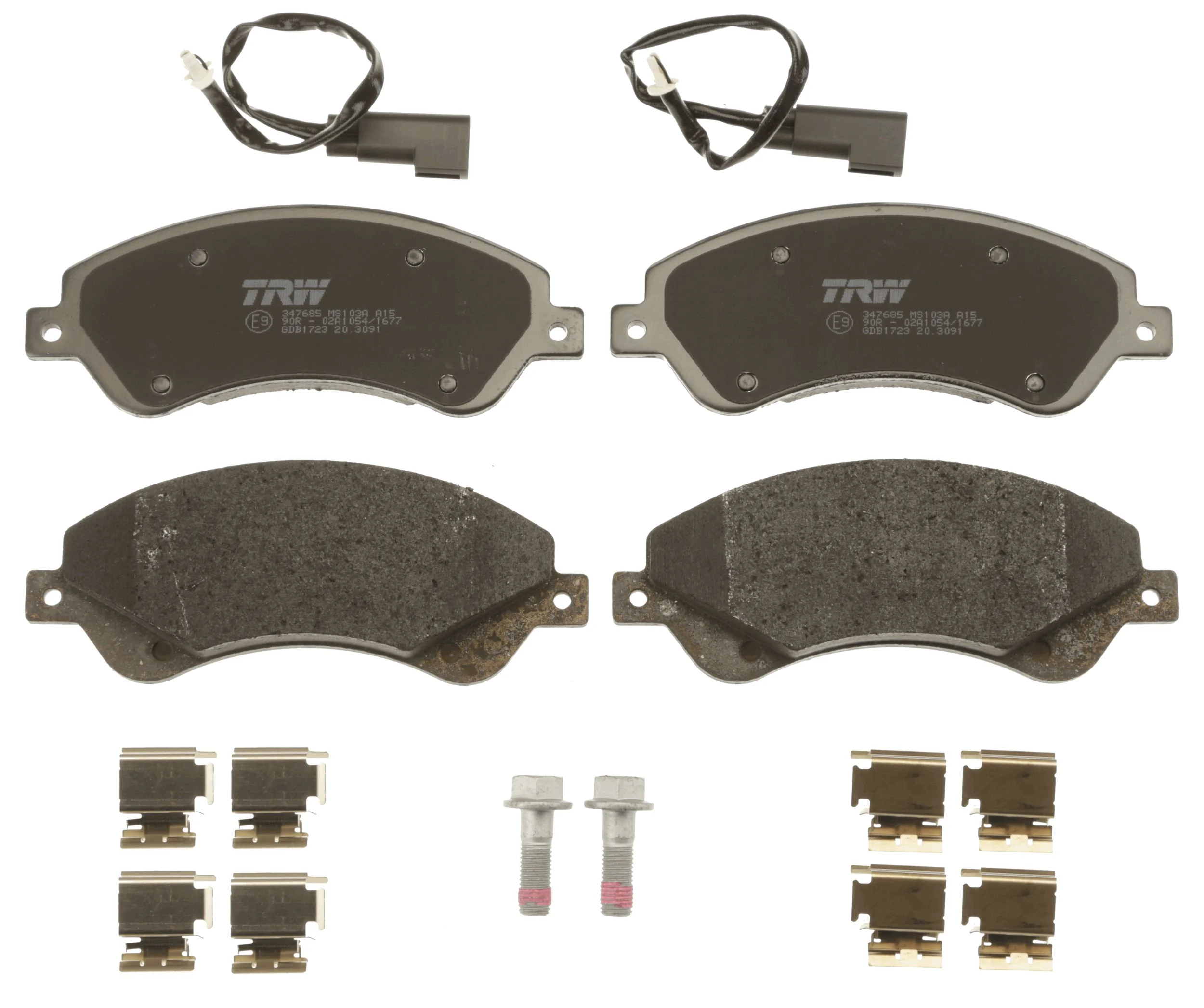 Передние тормозные колодки L0381 PSP