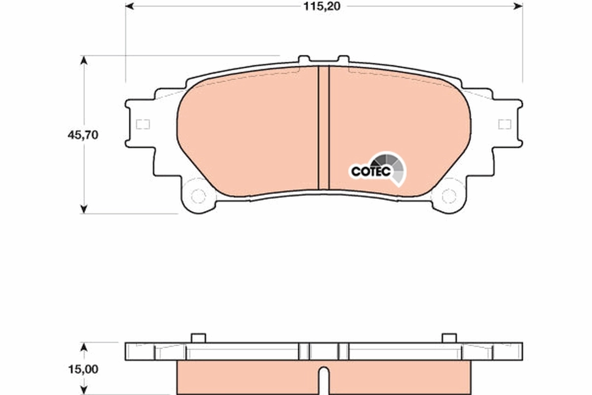 QE0042S Q-top Колодки тормозные дисковые комплект