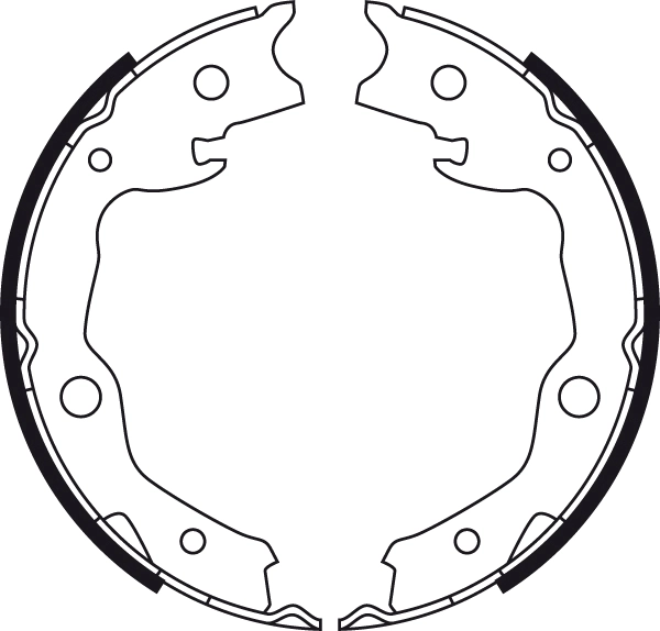 Колодки стояночного тормоза Тойота Рав-4 III