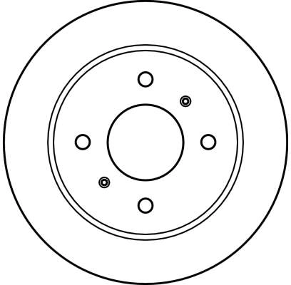 Disco do freio traseiro Nissan Primera P10