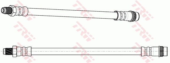 Mangueira do freio dianteira Renault 21 K48