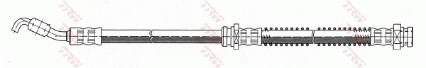 PHD675 TRW Гибкая тормозная трубка передняя