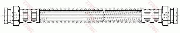 PHA226 TRW Гибкая тормозная трубка задняя