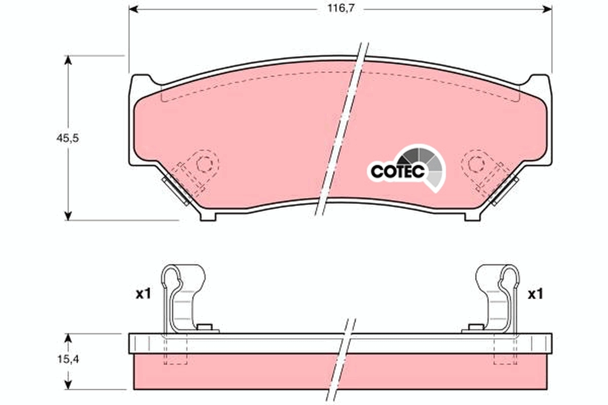 Колодки Mazda 1A513323Z цена, от 13.18 USD