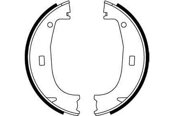 Sapatas do freio de estacionamento BMW 3 preço, a partir de 20,01 USD
