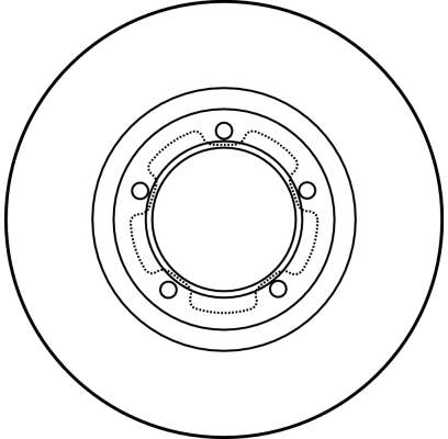 Disco do freio dianteiro Ford Transit IV ônibus (E) (1991 - 1994) IV