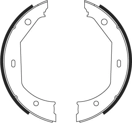 Колодки стояночного тормоза Бмв 5 