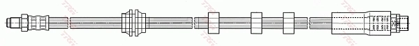 PHB418 TRW Гибкая тормозная трубка