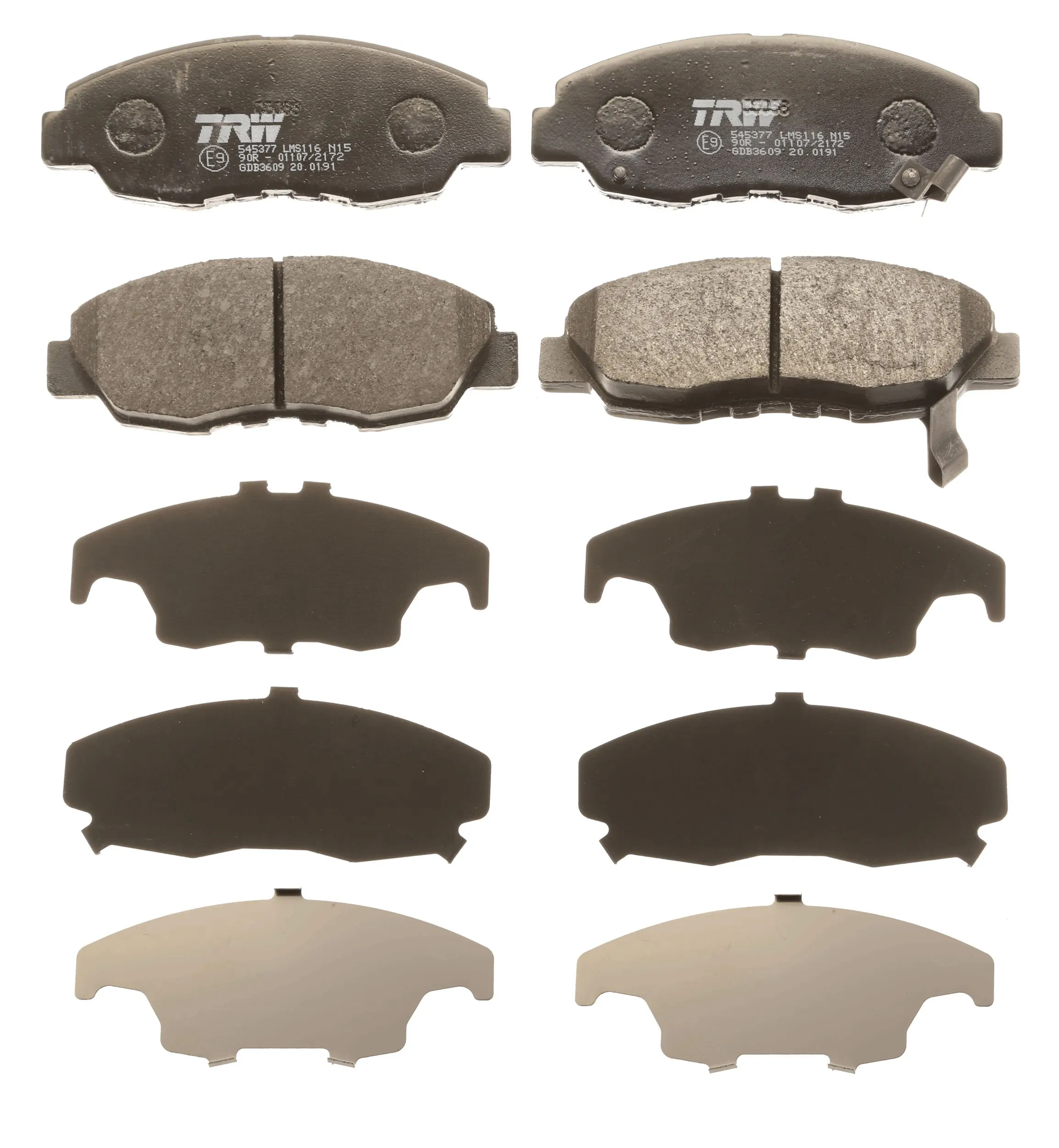Передние тормозные колодки FDB5022 Polcar