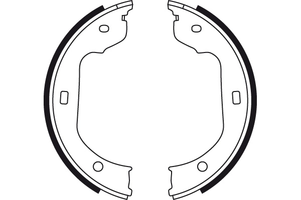 Sapatas do freio de estacionamento BMW 5  E61