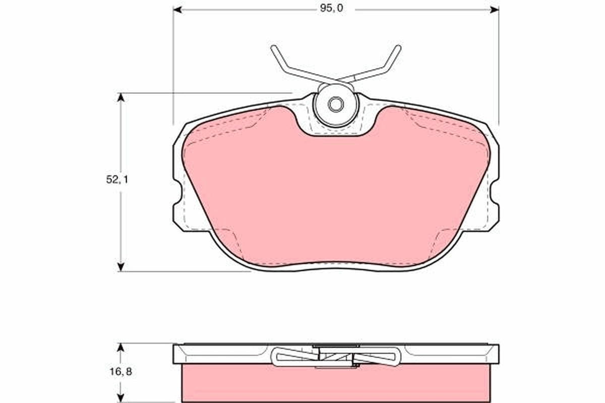 LP455 BRP Колодки передние