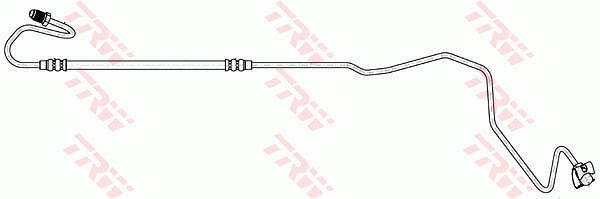 PHD1111 TRW Шланг тормозной задний левый