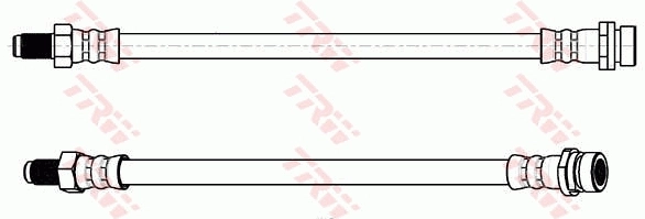 Тормозной шланг задний Ties F0406 цена, от 3.91 USD