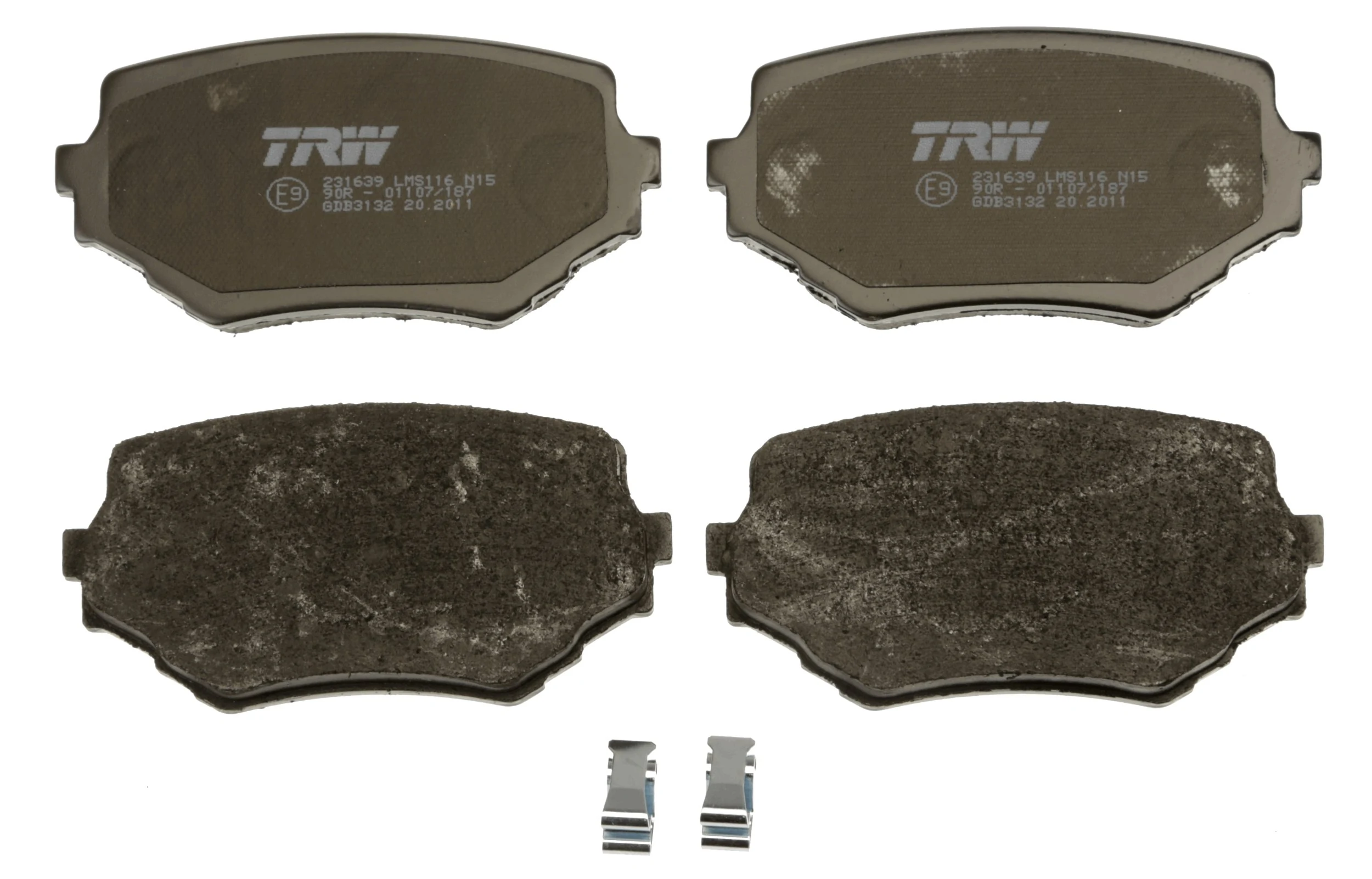 GDB3132 TRW Колодки передние
