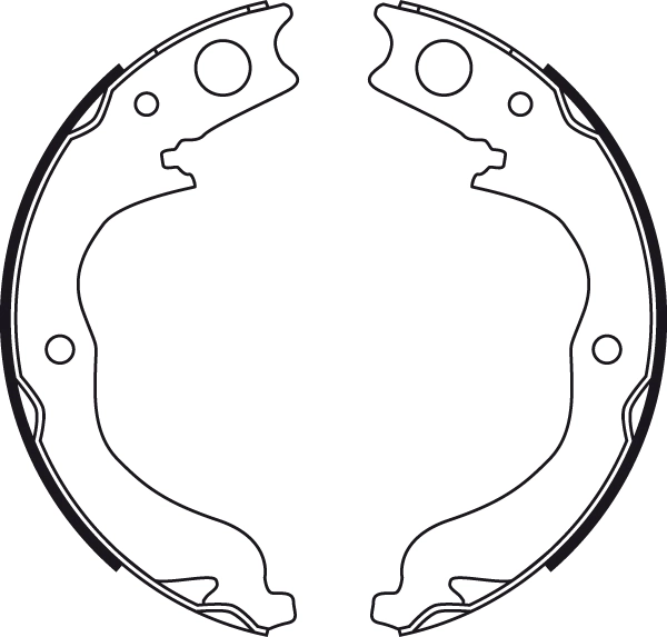 Колодки стояночного тормоза Митсубиси АСХ 