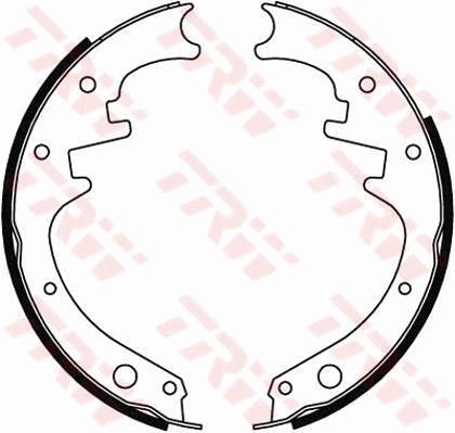 151R Jurid/Bendix Барабанные тормозные колодки