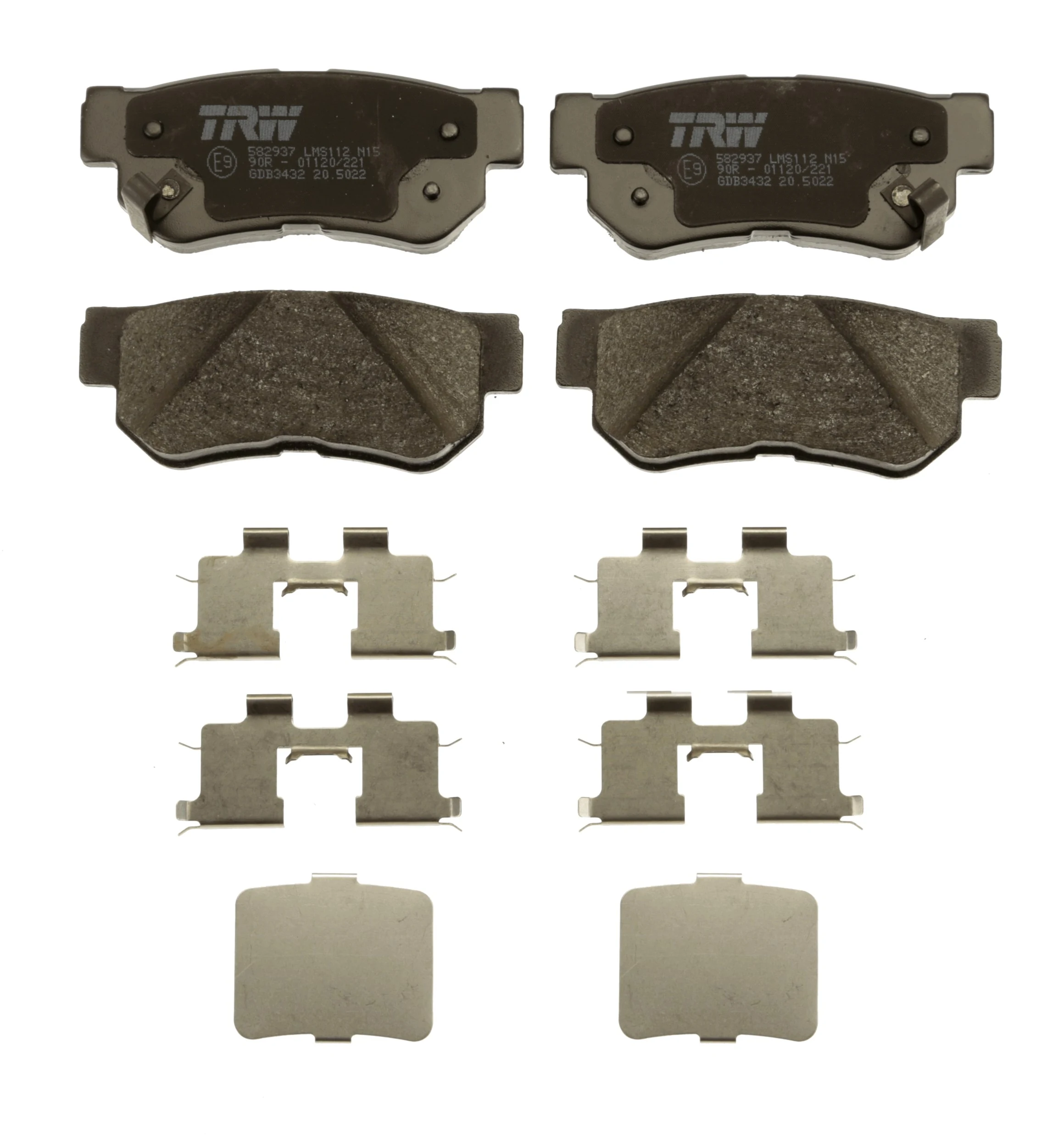 Задние тормозные колодки RMPH18 Mando