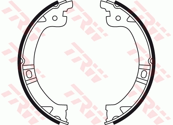 Тормозные колодки стояночного тормоза TRW GS8759 цена, от 24.46 USD