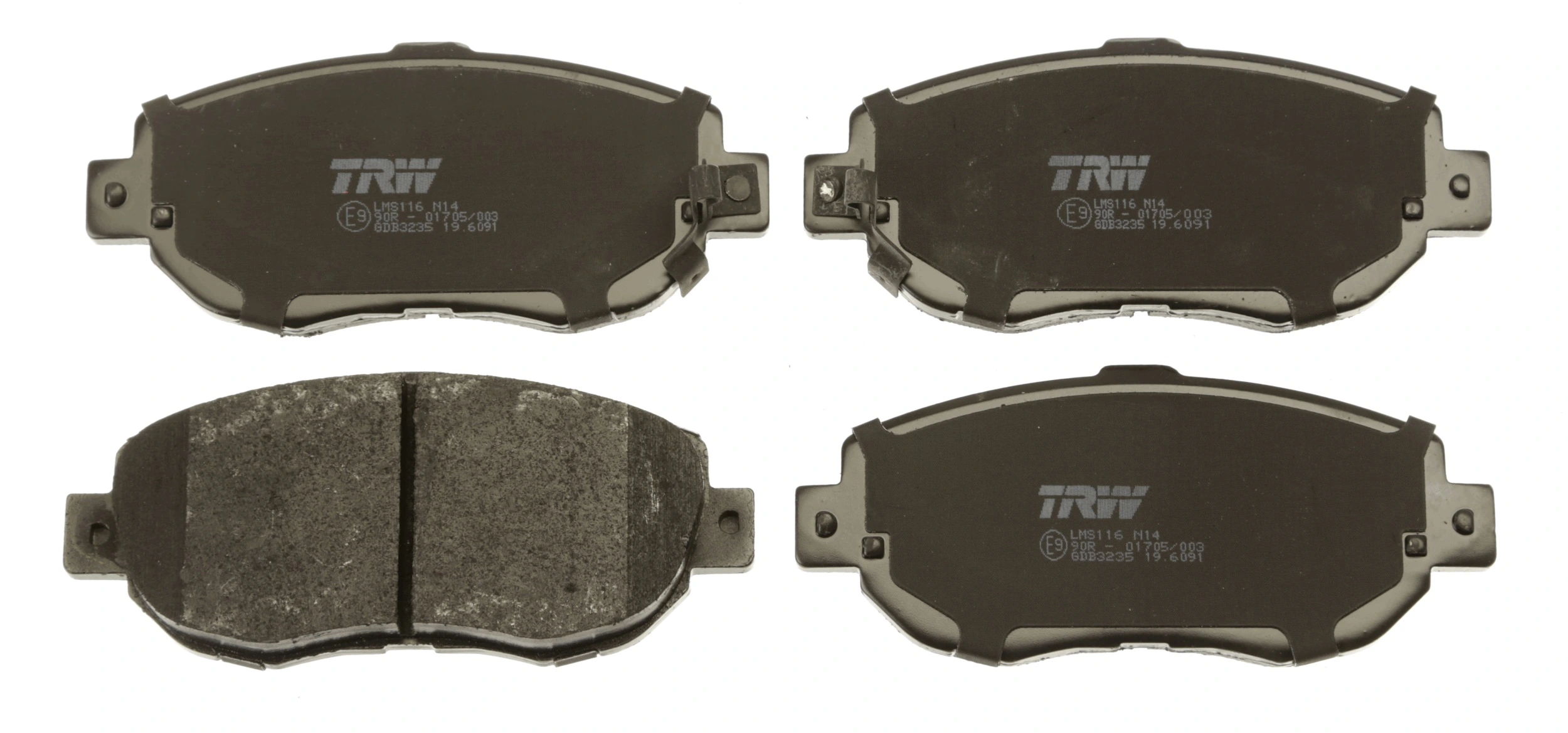 GDB3235 TRW Колодки передние