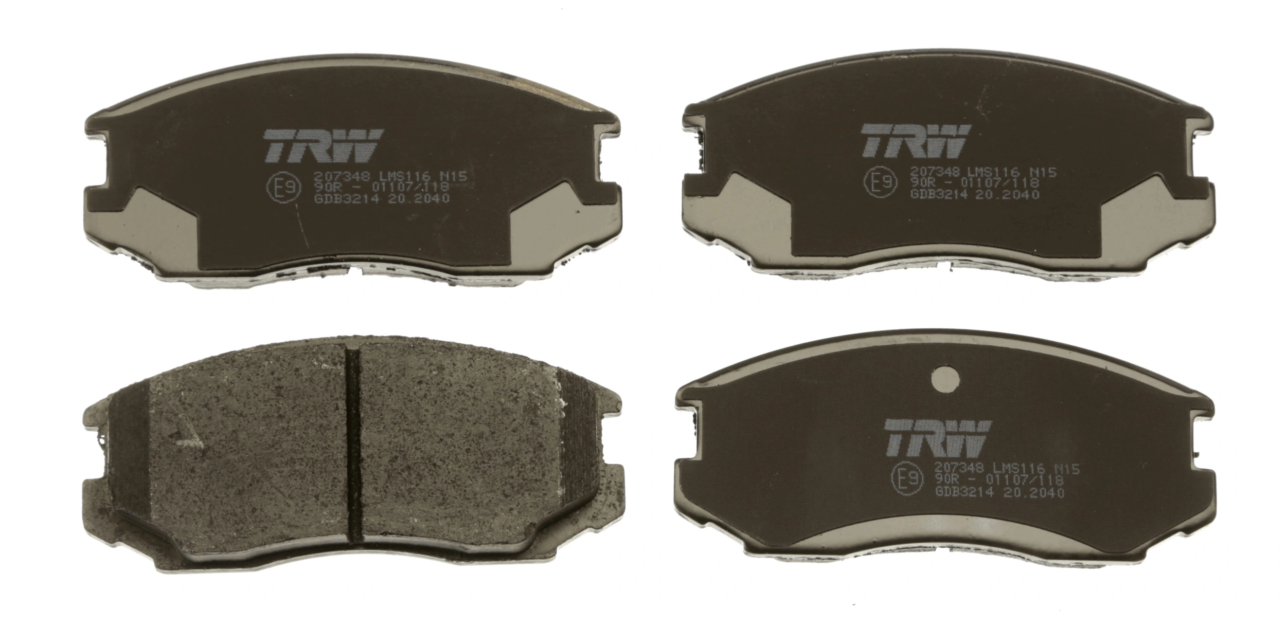 GDB3214 TRW Колодки передние