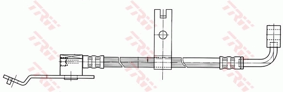 Купить FT3523 K&K Шланг тормозной передний, правый