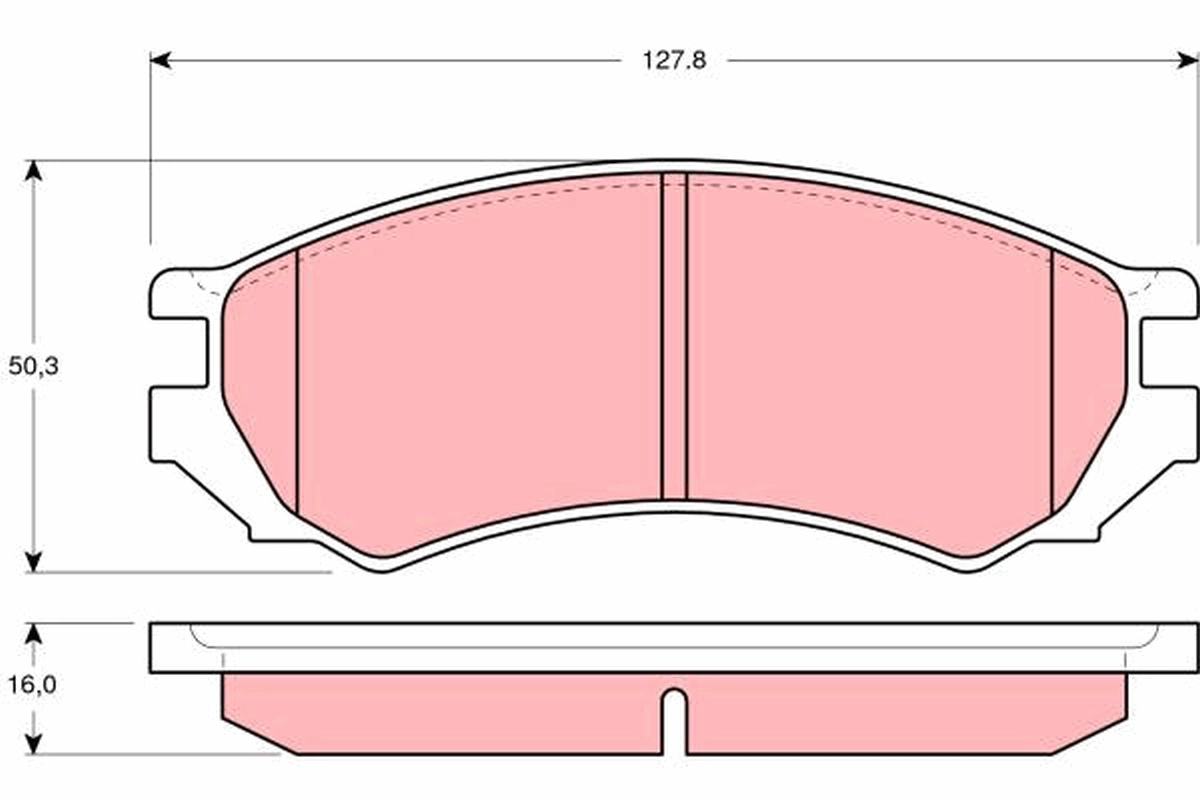 Тормозные колодки Mintye MP252J