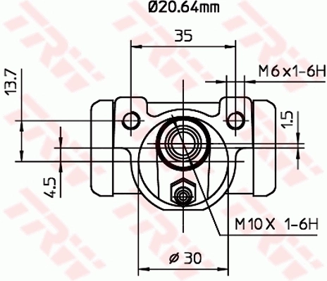Рабочий тормозной цилиндр Case C425 цена, от 7.91 USD