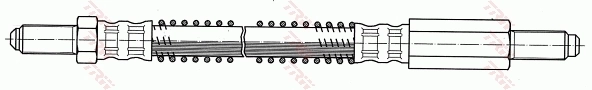 PHC193 TRW Гибкая тормозная трубка передняя