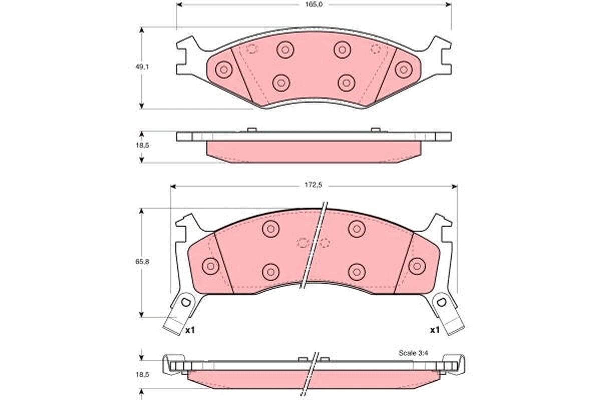 Колодки Q-top QF0602 цена, от 10.98 USD
