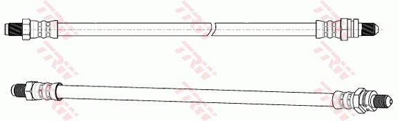 Купить PHC280 Polcar Задний тормозной шланг