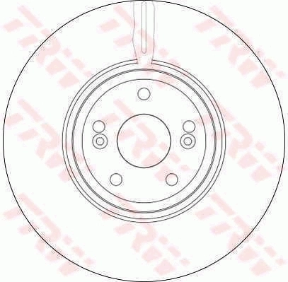  Disco do freio dianteiro Renault Espace IV monovolume (JK0) (2002 - 2026) IV