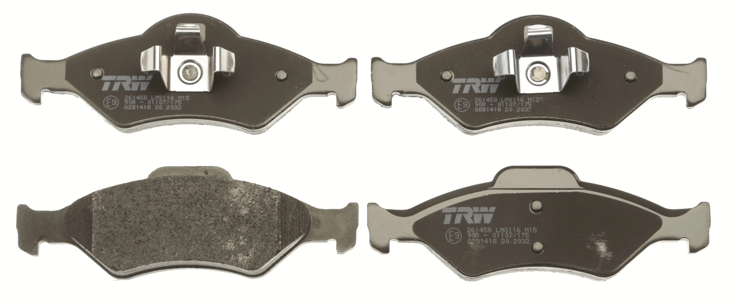 Передние тормозные колодки 1048308 Fiat/Alfa/Lancia