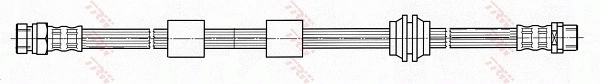 Шланг тормозной передний Ford Galaxy I VX минивэн (WGR) (1994 - 2000) цена, от 8.83 USD