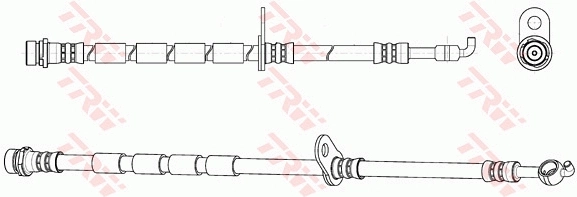 Купить HMP8V512078BC Hmpx Шланг тормозной передний левый
