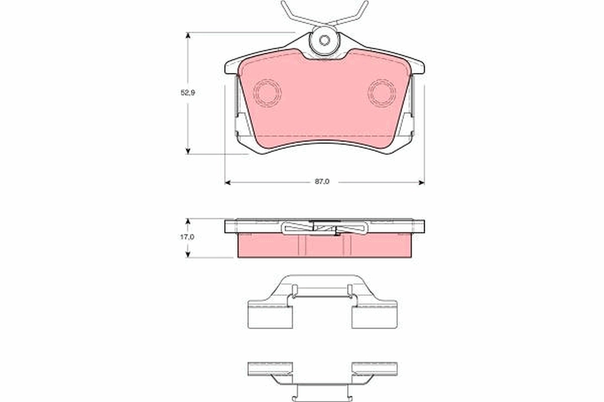 Колодки тормозные дисковые комплект на Volkswagen Bora  1J2