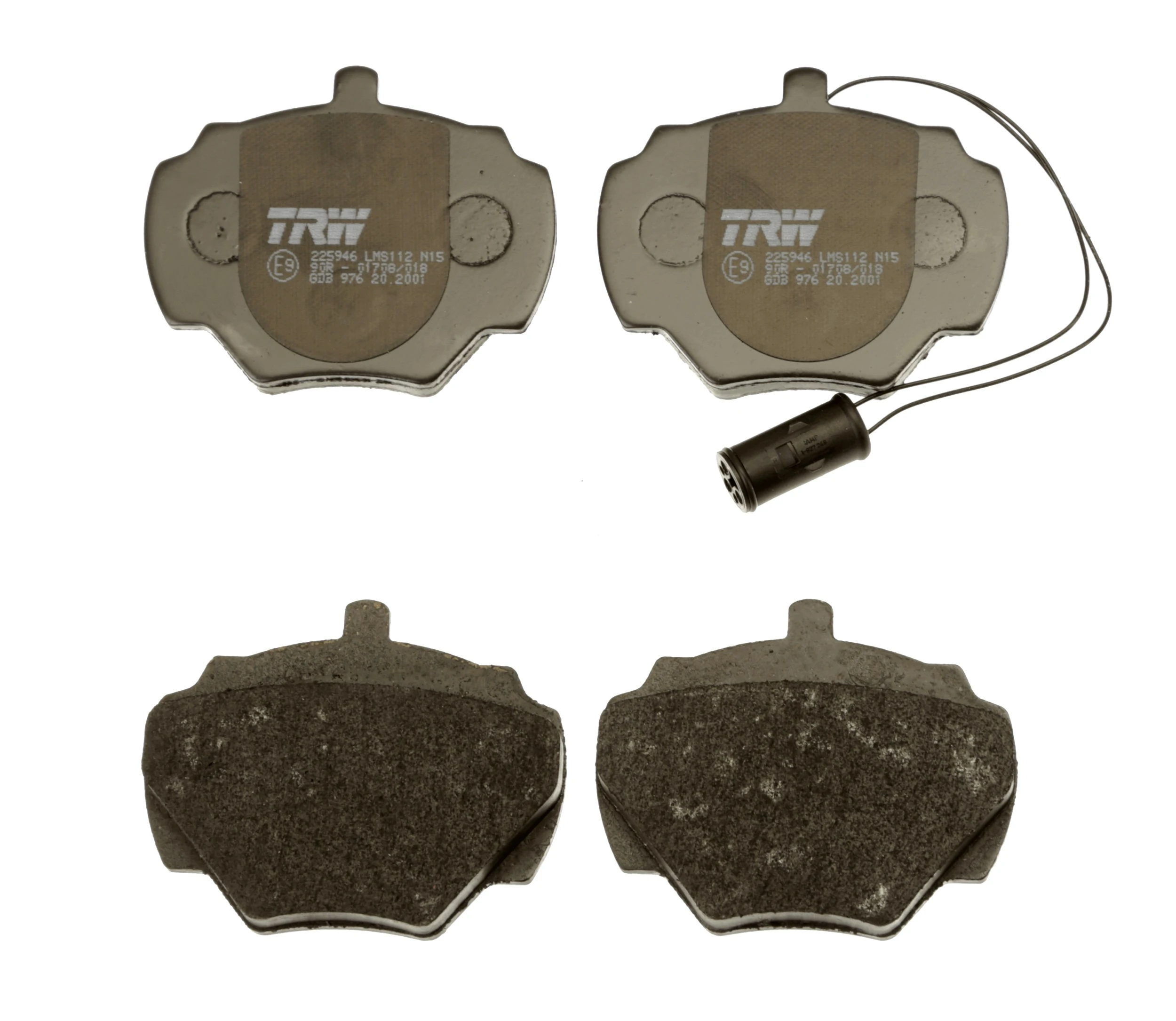  Sapatas do freio traseiras de disco Land Rover Discovery II SUV (LJ ,LT) (1998 - 2004) II