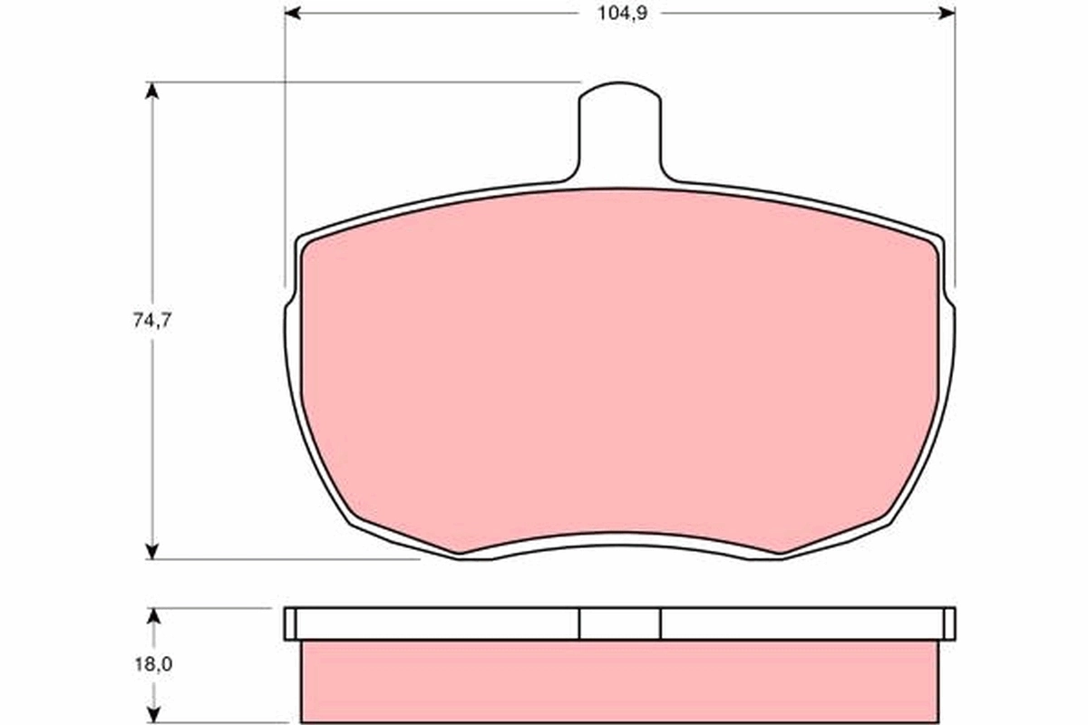 Колодки DAF SA4107754 цена, от 16.49 USD