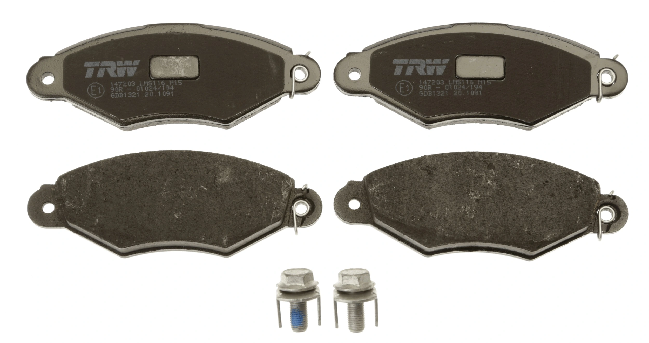 Передние тормозные колодки 425169 Volvo