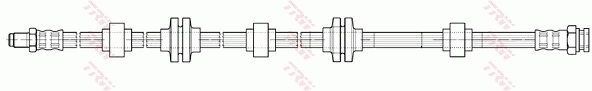 60651553 Ferrari Гибкая тормозная трубка передняя