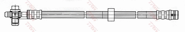 PHD397 TRW Гибкая тормозная трубка передняя