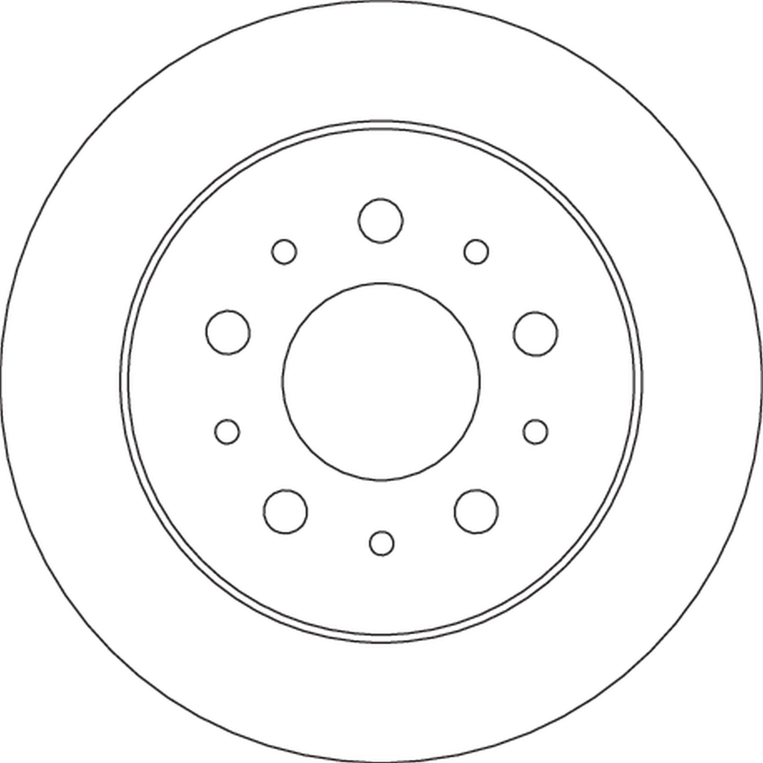 Disco do freio traseiro Fiat Ducato 2 230L